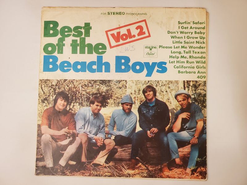 The Beach Boys Best of the Beach Boys Vol. 2 vinyl record